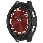 TPU armor watch case for Samsung Galaxy Watch 6, featuring a bold red dial and durable design.