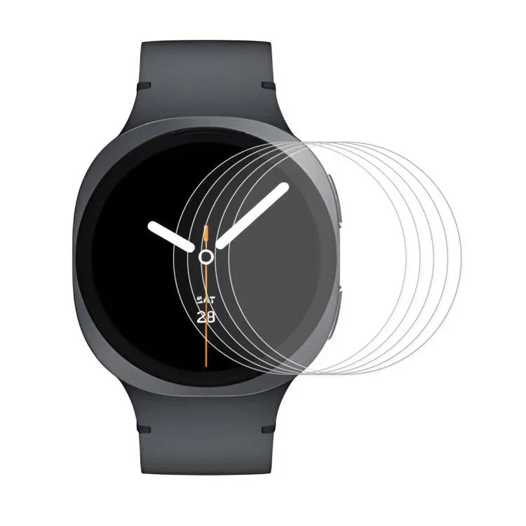 5pcs ENKAY 0.2mm 9H Tempered Glass Screen Protector Watch Film, For Samsung Galaxy Watch Ultra 47mm / Ultra 2025, For Samsung Galaxy Watch8 44mm, For Samsung Galaxy Watch8 40mm, For Samsung Galaxy Watch6 Classic / Ultra 47mm                            ...