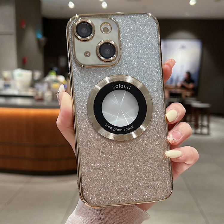 Gradient Glitter Electroplating MagSafe TPU Phone Case, For iPhone 14, For iPhone 14 Pro, For iPhone 14 Pro Max, For iPhone 13 Pro Max, For iPhone 13 Pro, For iPhone 13