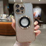 Gradient Glitter Electroplating MagSafe TPU Phone Case, For iPhone 12, For iPhone 12 Pro Max, For iPhone 12 Pro, For iPhone 11 Pro Max, For iPhone 11, For iPhone 11 Pro