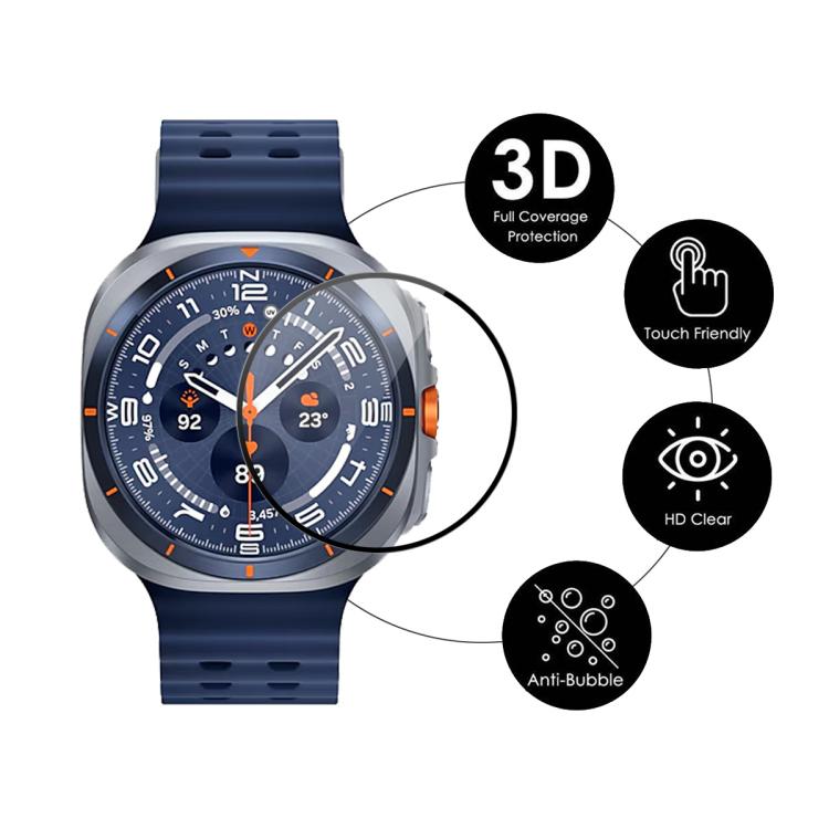 ENKAY 3D Full Coverage Soft PC Edge PMMA HD Screen Film, For Galaxy Watch Ultra2 2026 / 2025 / 1 2024, For Galaxy Watch9 / 8 44mm, For Galaxy Watch9 / 8 40mm, For Galaxy Watch8 Classic 46mm, For Galaxy Watch6 / Watch7 44mm, For Galaxy Watch6 / Watch7 4...