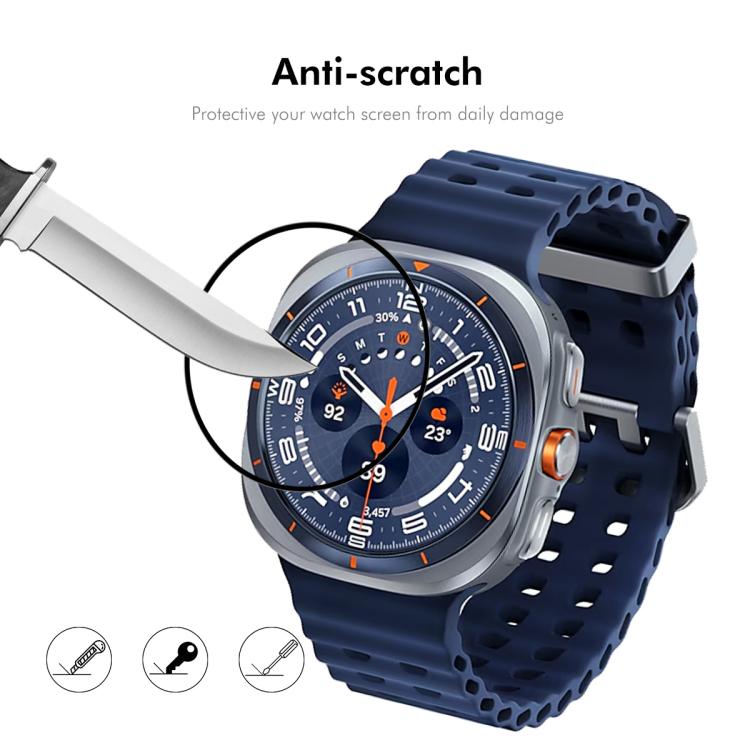 ENKAY 3D Full Coverage Soft PC Edge PMMA HD Screen Film, For Galaxy Watch Ultra2 2026 / 2025 / 1 2024, For Galaxy Watch9 / 8 44mm, For Galaxy Watch9 / 8 40mm, For Galaxy Watch8 Classic 46mm, For Galaxy Watch6 / Watch7 44mm, For Galaxy Watch6 / Watch7 4...
