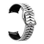 Curved Texture Silicone Watch Band, For Samsung Galaxy Watch 6 Classic 47mm, For Samsung Galaxy Watch 6 44mm, For Samsung Galaxy Watch 6 40mm