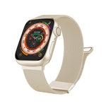Milan Double Magnetic Steel Mesh Watch Band, For Apple Watch Ultra 49mm, For Apple Watch 8 41mm, For Apple Watch 8 45mm, For Apple Watch SE 2022 40mm, For Apple Watch SE 2022 44mm, For Apple Watch 7 41mm