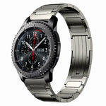 22mm I-Shaped Titanium Alloy Watch Band, For Samsung Galaxy Watch3 45mm, For Samsung Gear S3 Classic, For Samsung Gear S3 Frontier