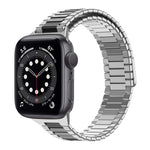 Bamboo Magnetic Stainless Steel Metal Watch Strap, For Apple Watch Series 6 40mm, For Apple Watch Series 6 44mm, For Apple Watch Series 5 44mm, For Apple Watch Series 5 40mm, For Apple Watch Series 4 44mm, For Apple Watch Series 4 40mm