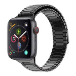 Bamboo Magnetic Stainless Steel Metal Watch Strap, For Apple Watch Series 6 40mm, For Apple Watch Series 6 44mm, For Apple Watch Series 5 44mm, For Apple Watch Series 5 40mm, For Apple Watch Series 4 44mm, For Apple Watch Series 4 40mm