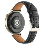 18mm Thread Pin Buckle Leather Watch Band, For Huawei Watch GT4 41mm