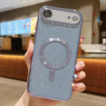Glitter Electroplating MagSafe TPU Phone Case, For iPhone 17e / 16e, For iPhone 17 Pro Max, For iPhone 17 Pro, For iPhone 17, For iPhone Air, For iPhone 16 Pro Max