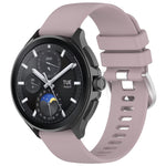 Glossy Surface Silicone Watch Band, For Xiaomi Watch S3