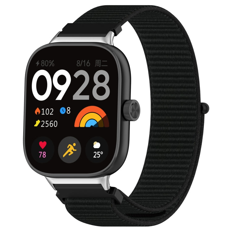 Nylon Loop Metal Connector Watch Band, For Xiaomi Band 10 Pro / Band 9 Pro / Band 8 Pro, For Redmi Watch 6 / Watch 5 / Watch 4