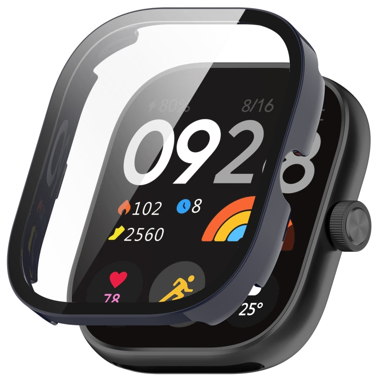 For Redmi Watch 4 Tempered Film Integrated PC Watch Protective Case, For Redmi Watch 4