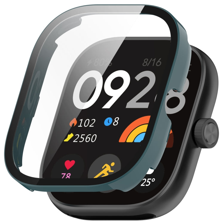 For Redmi Watch 4 Tempered Film Integrated PC Watch Protective Case, For Redmi Watch 4