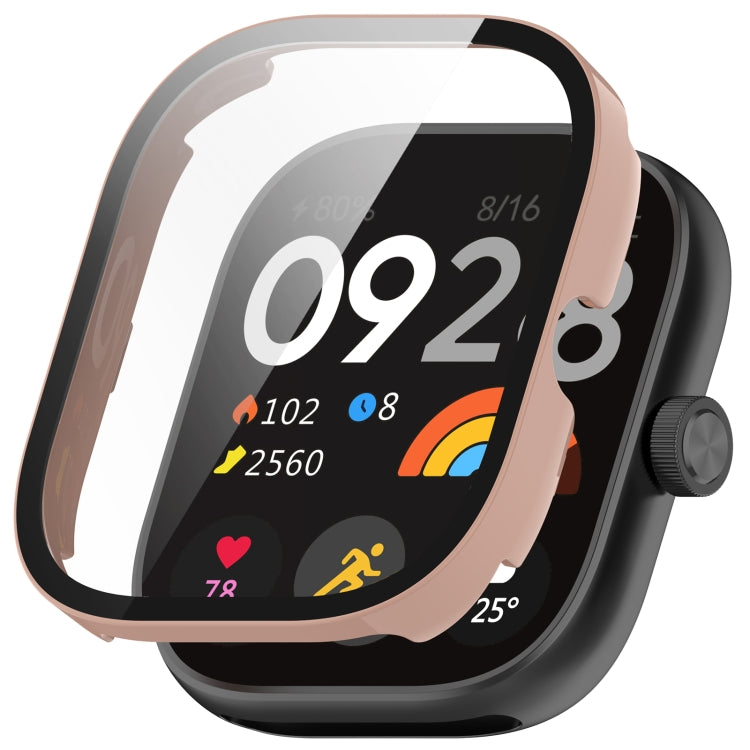 For Redmi Watch 4 Tempered Film Integrated PC Watch Protective Case, For Redmi Watch 4
