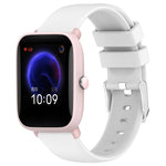 20mm Smooth Solid Color Silicone Watch Band, For Amazfit Pop Pro, For Amazfit Pop, For Amazfit GTS 2