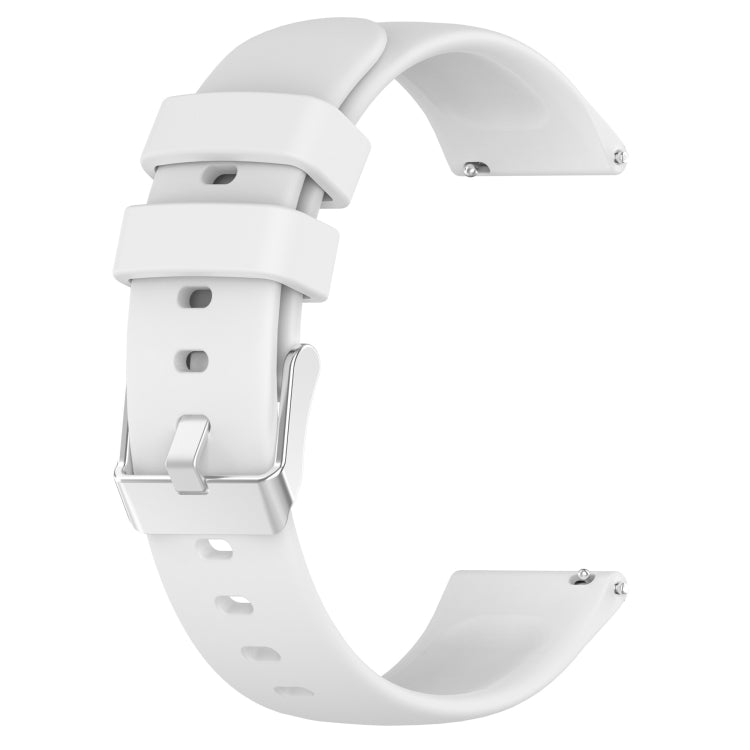 20mm Smooth Solid Color Silicone Watch Band, For Amazfit Pop Pro, For Amazfit Pop, For Amazfit GTS 2