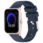 20mm Smooth Solid Color Silicone Watch Band, For Amazfit Pop Pro, For Amazfit Pop, For Amazfit GTS 2