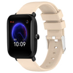 20mm Smooth Solid Color Silicone Watch Band, For Amazfit Pop Pro, For Amazfit Pop, For Amazfit GTS 2