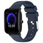 20mm Smooth Solid Color Silicone Watch Band, For Amazfit Pop Pro, For Amazfit Pop, For Amazfit GTS 2