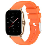 20mm Smooth Solid Color Silicone Watch Band, For Amazfit Pop Pro, For Amazfit Pop, For Amazfit GTS 2