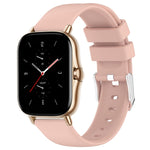 20mm Smooth Solid Color Silicone Watch Band, For Amazfit Pop Pro, For Amazfit Pop, For Amazfit GTS 2