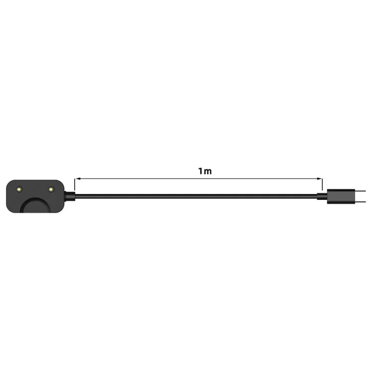 For Samsung Galaxy Fit 3 SM-R390 Smart Watch Charging Cable With Chip, Type-C / USB-C, USB-A