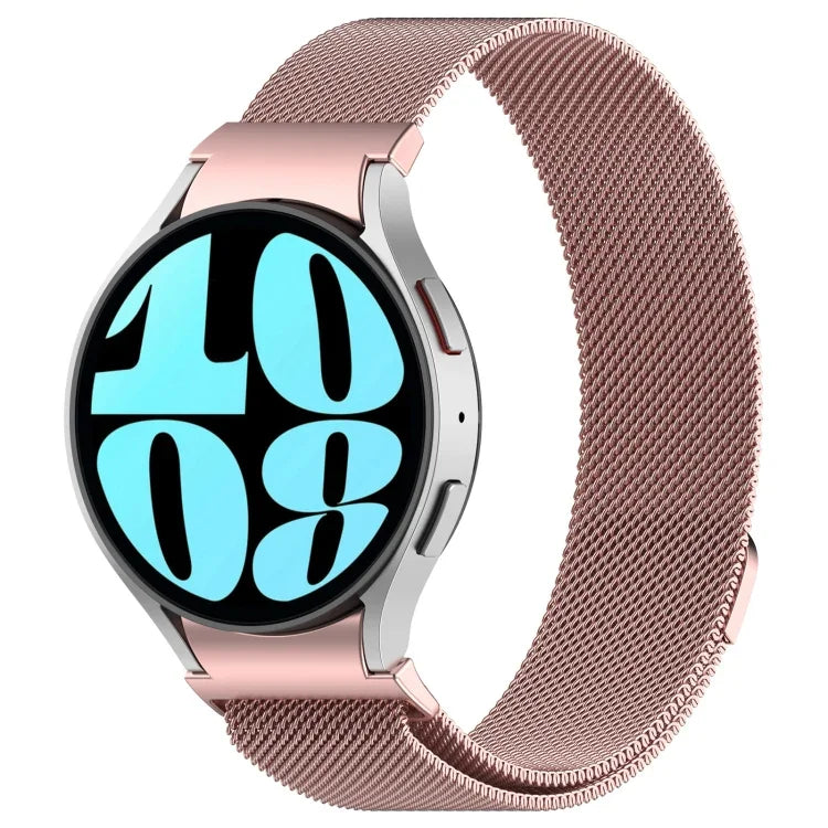 Milan Magnetic Quick Release Stainless Steel Watch Band, For Samsung Galaxy Watch FE 40mm, For Samsung Galaxy Watch  7 40 / 44mm