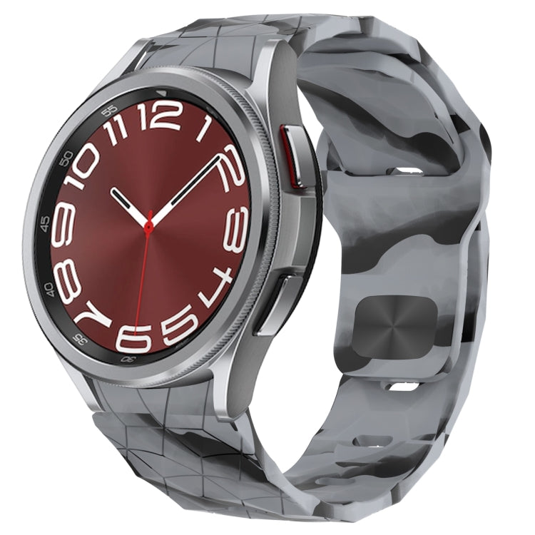 Football Texture Reverse Buckle Silicone Watch Band, For Samsung Galaxy Watch 6 44mm, For Samsung Galaxy Watch 6 40mm, For Samsung Galaxy Watch 6 Classic 43mm, For Samsung Galaxy watch 5 Pro Golf Edition