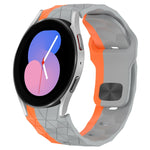 Football Texture Reverse Buckle Silicone Watch Band, For Samsung Galaxy watch 5 Golf Edition, For Samsung Galaxy Watch 5  44mm, For Samsung Galaxy Watch 5 Pro  45mm, For Samsung Galaxy Watch 5  40mm