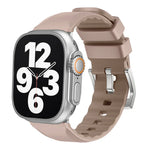 Two-Color Silicone Watch Band, For Apple Watch Series 4 44mm, For Apple Watch Series 4 40mm