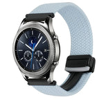 22mm Magnetic Buckle Braided Watch Band, For Samsung Galaxy Gear S3 Classic, For Samsung Galaxy Watch 46mm