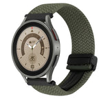 20mm Magnetic Buckle Braided Watch Strap, For Samsung Galaxy Watch 5 Pro, For Samsung Gear Sport