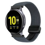 20mm Magnetic Buckle Braided Watch Strap, For Samsung Galaxy Watch Active 2, For Samsung Galaxy Watch 3 41mm