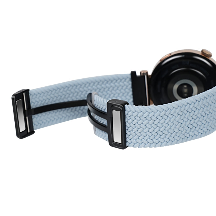 20mm Magnetic Buckle Braided Watch Strap, For Samsung Galaxy Watch Active 2, For Samsung Galaxy Watch 3 41mm