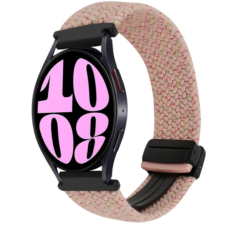 20mm Magnetic Buckle Braided Watch Strap, For Samsung Galaxy Watch 6, For Samsung Galaxy Watch 5