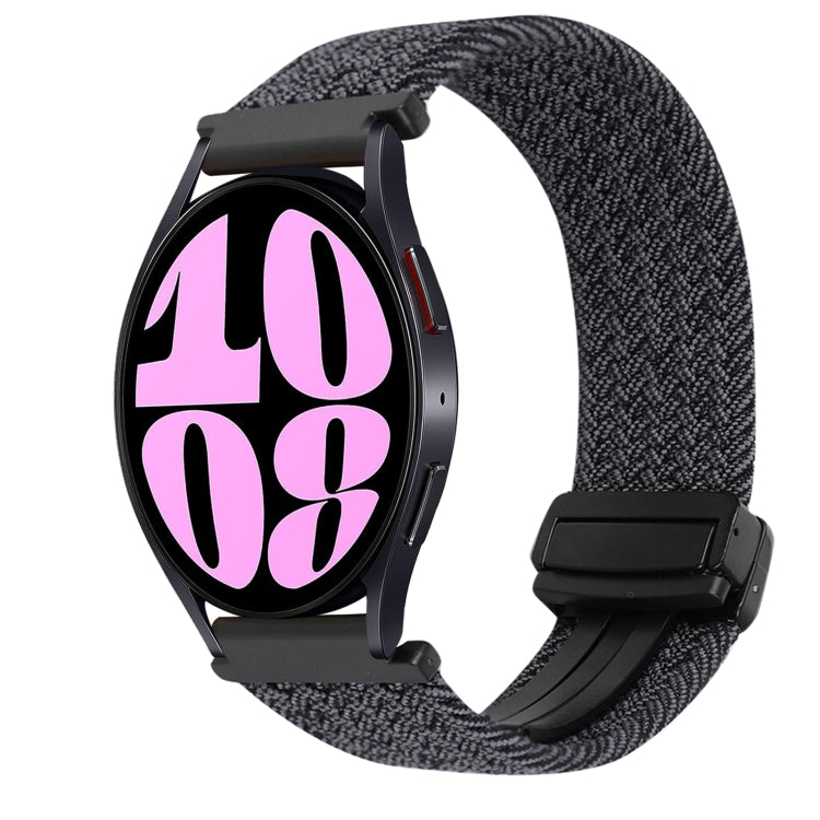 20mm Magnetic Buckle Braided Watch Strap, For Samsung Galaxy Watch 6, For Samsung Galaxy Watch 5