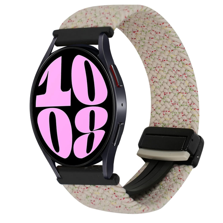 20mm Magnetic Buckle Braided Watch Strap, For Samsung Galaxy Watch 6, For Samsung Galaxy Watch 5