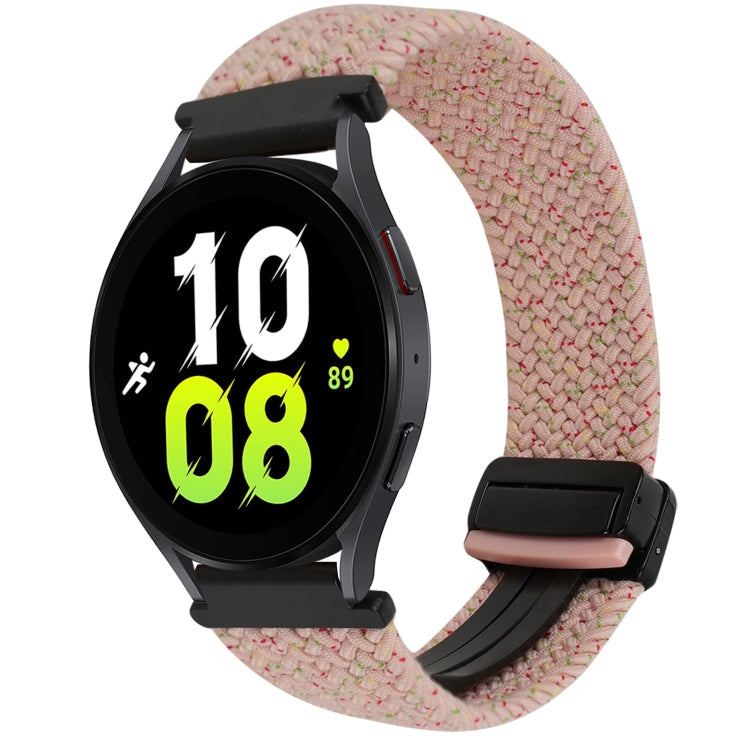 20mm Magnetic Buckle Braided Watch Strap, For Samsung Galaxy Watch 6, For Samsung Galaxy Watch 5