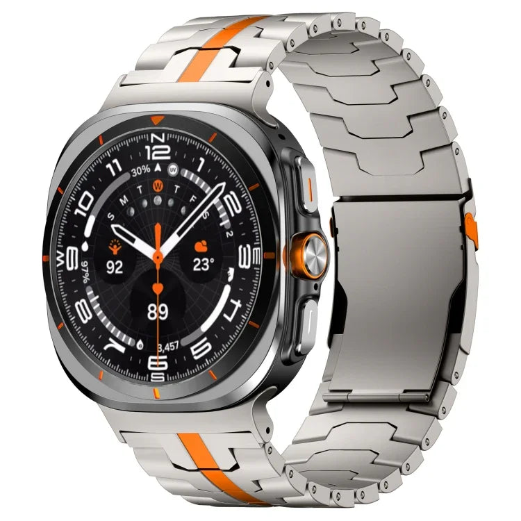 For Samsung Galaxy Watch Ultra 47mm Titanium Alloy Metal Watch Band