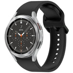 Solid Color Colorful Buckle Quick Release Silicone Watch Band, For Samsung Galaxy Watch 5 40 / 44mm, For Samsung Galaxy Watch 5 Pro, For Samsung Galaxy Watch 4 40 / 44mm, For Samsung Galaxy Watch 4 Classic 46 / 42mm