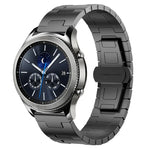 Titanium Alloy 22mm Metal Watch Band, For Samsung Galaxy Gear S3 Frontier, For Samsung Galaxy Watch 3 45mm, For Samsung Galaxy Gear S3 Classic, For Samsung Galaxy Watch 46mm