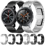 Titanium Alloy 22mm Metal Watch Band, For Samsung Galaxy Gear S3 Frontier, For Samsung Galaxy Watch 3 45mm, For Samsung Galaxy Gear S3 Classic, For Samsung Galaxy Watch 46mm