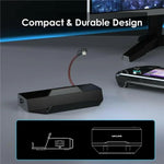 WAVLINK UHP3426 For Steam Deck Gigabit RJ45 100W PD Hub Adapter 6 in 1 Docking Station