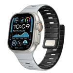 Norman Magnetic Silicone Watch Band, For Apple Watch 46mm / 49mm / 45mm / 44mm, For Apple Watch 42mm / 41mm / 40mm / 38mm