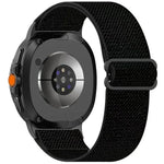 Ethnic Style Elastic Nylon Braided Watch Band, For Samsung Galaxy Watch8 / Watch8 Classic