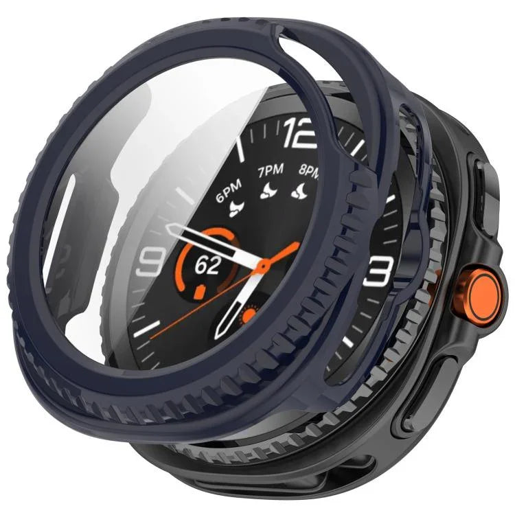 Tempered Film Integrated PC Watch Cover, For Samsung Galaxy Watch8 Classic 46mm, For Samsung Galaxy Watch 8 44mm, For Samsung Galaxy Watch 8 40mm