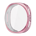 ENKAY Hat-Prince Full Coverage Electroplated Soft TPU Case with Screen Protection, For Samsung Galaxy Watch8 44mm, For Samsung Galaxy Watch8 40mm