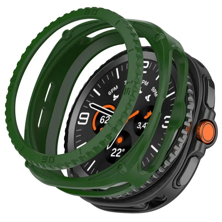 Hollow Digital Armor TPU Watch Protective Cover, For Samsung Galaxy Watch8 Classic 46mm, For Samsung Galaxy Watch8 44mm, For Samsung Galaxy Watch8 40mm