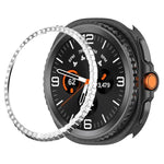 Single Row Diamond Metal Watch Protection Ring, For Samsung Galaxy Watch8 Classic 46mm