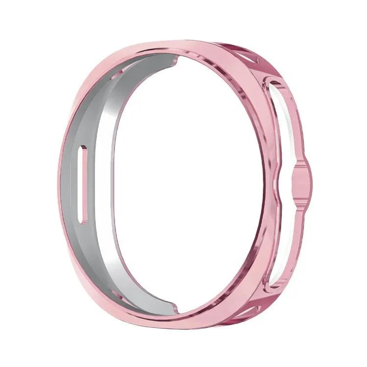 ENKAY Hat-Prince 2 in 1 Electroplated Soft TPU Cover with Full Coverage PMMA Soft Film, For Samsung Galaxy Watch8 Classic 46mm